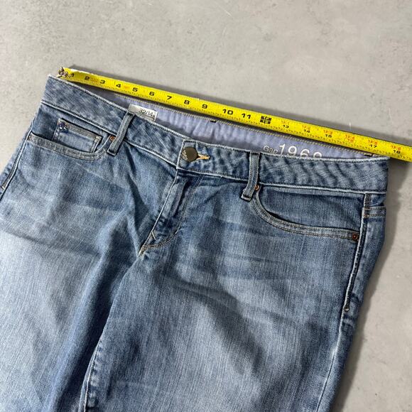 GAP 1969 Curvy Bootcut Jeans Medium Wash - Size: 32/14p - Picture 3 of 8